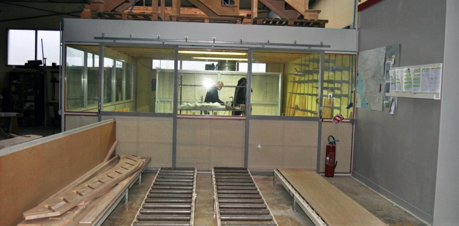 Une installation de finition – vernissage