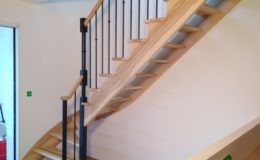 Escalier 1/4 Tournant en FRENE